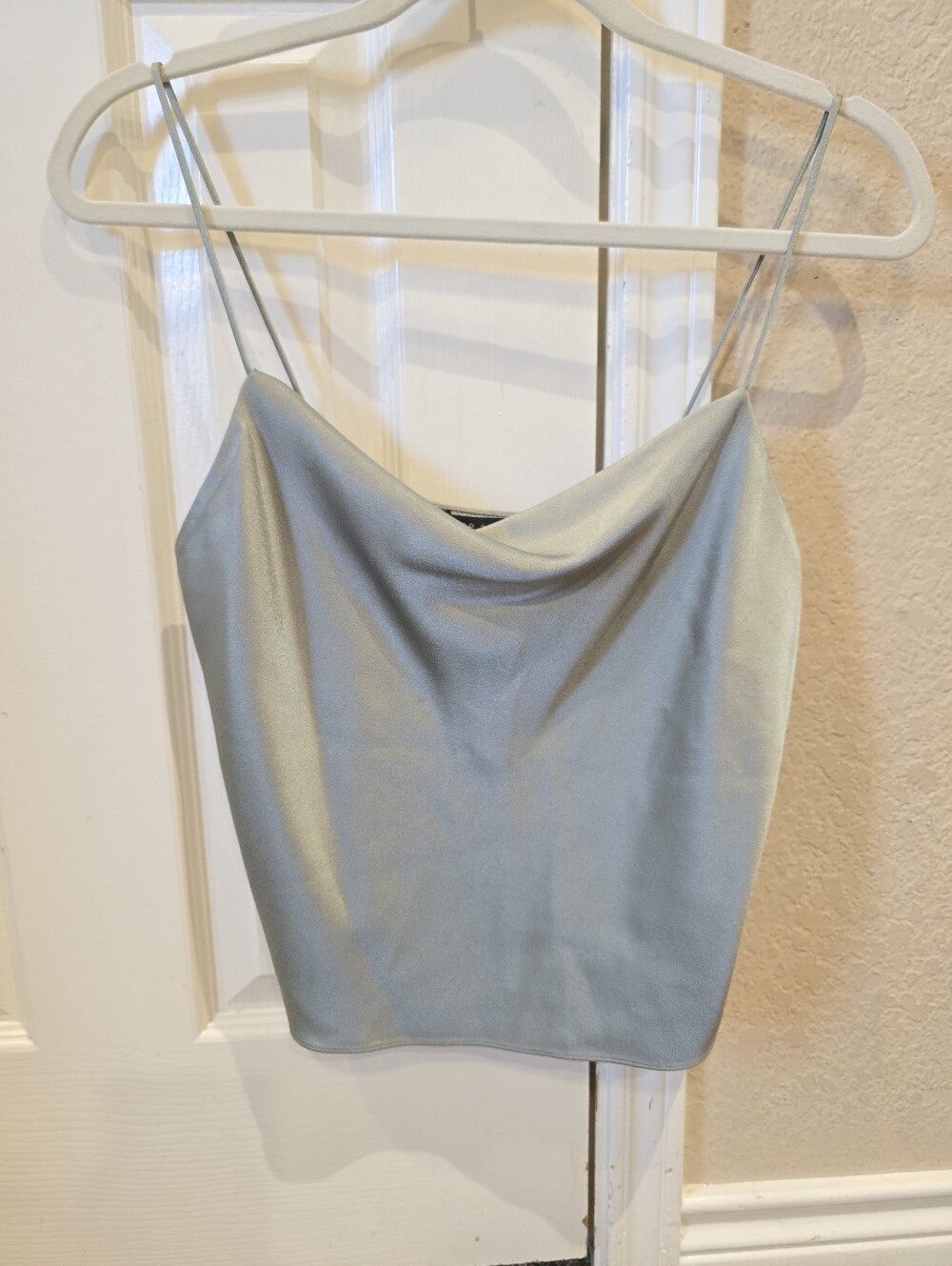 Alice + Olivia Women's Drapy Slip Tank Top Blouse Green Xs
